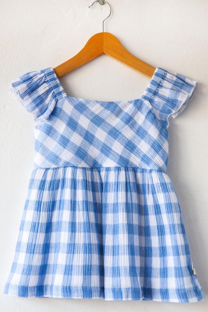 Viverano Organics Audrey Gingham Dress + Bloomer