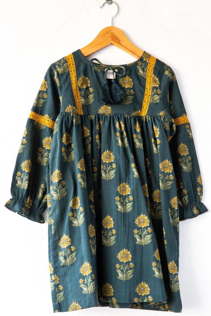 Yo Baby Floral Emb Dress