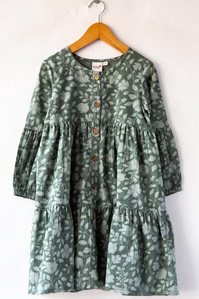 Yo Baby Floral Pleat Dress