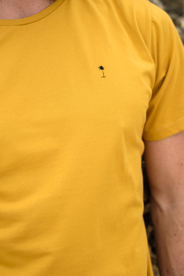 Lost In Paradise 21 Scoop Tee Yellow