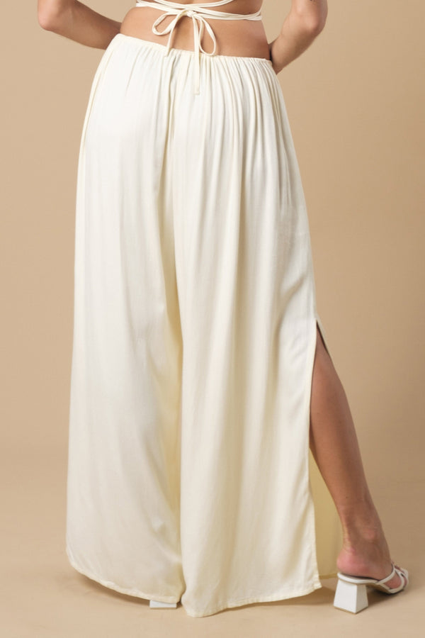 Lost In Paradise Ambrosia Long Pant White