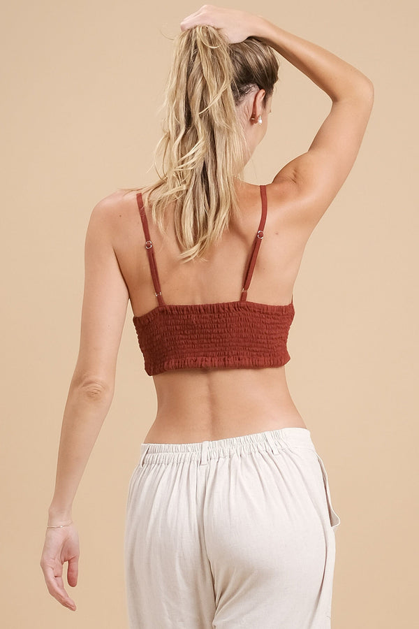 Lost In Paradise Andrea Top Red