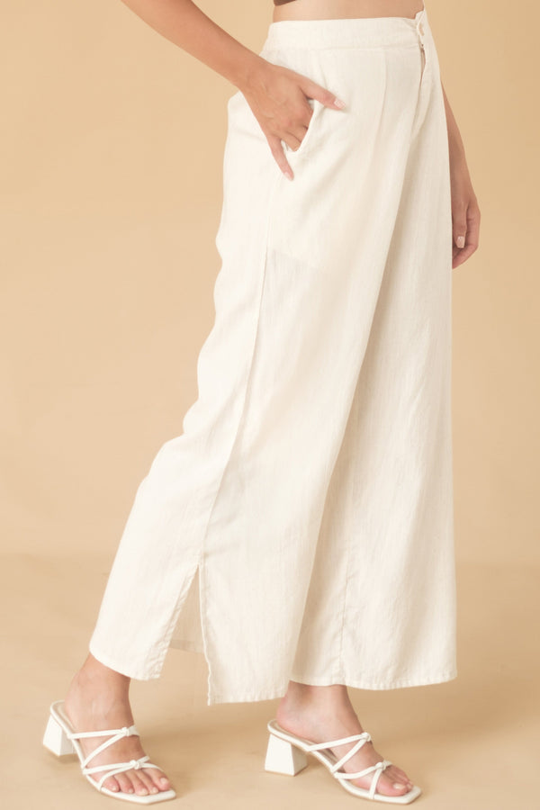Lost In Paradise Annika Long Pant Cream