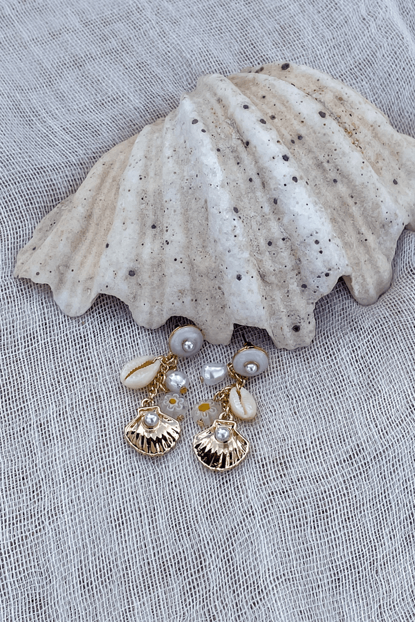 lost in paradise Auri Earrings Gold