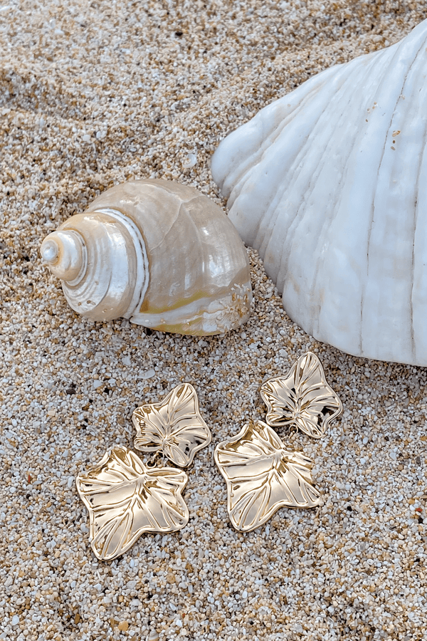 Lost In Paradise Azura Earrings Gold