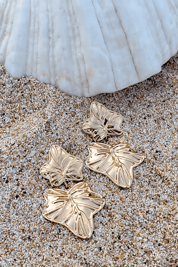 lost in paradise Azura Earrings Gold