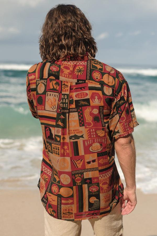 Lost In Paradise Bali's Best Shirt Red