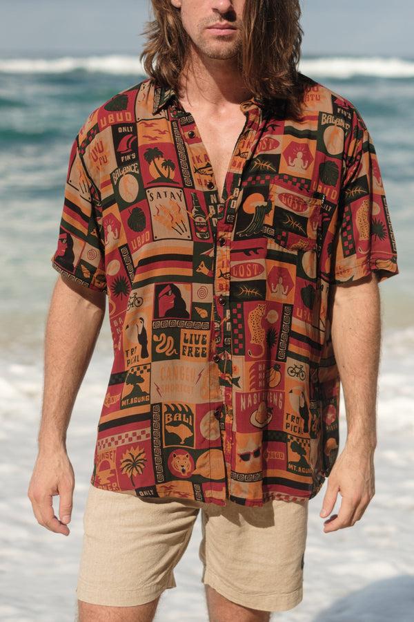 lost in paradise Bali's Best Shirt Red
