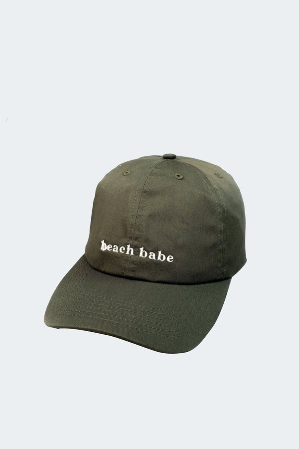 Lost In Paradise Beach Babe Cap Green