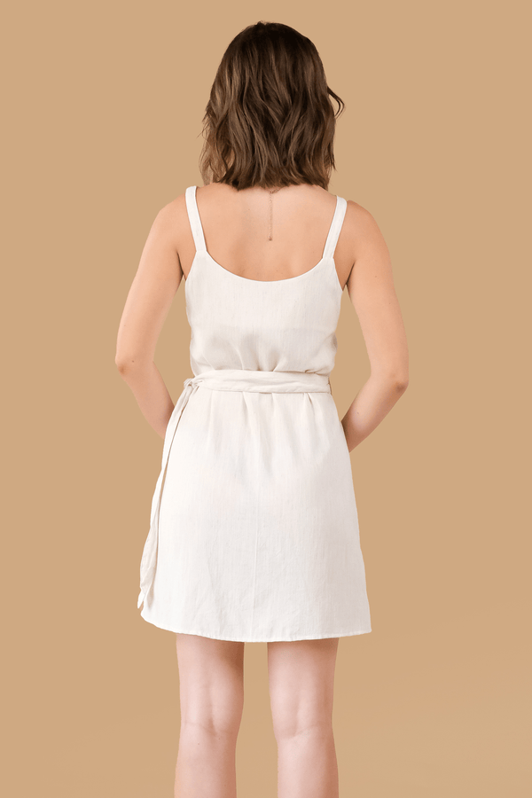 Lost In Paradise Blair Dress Cream