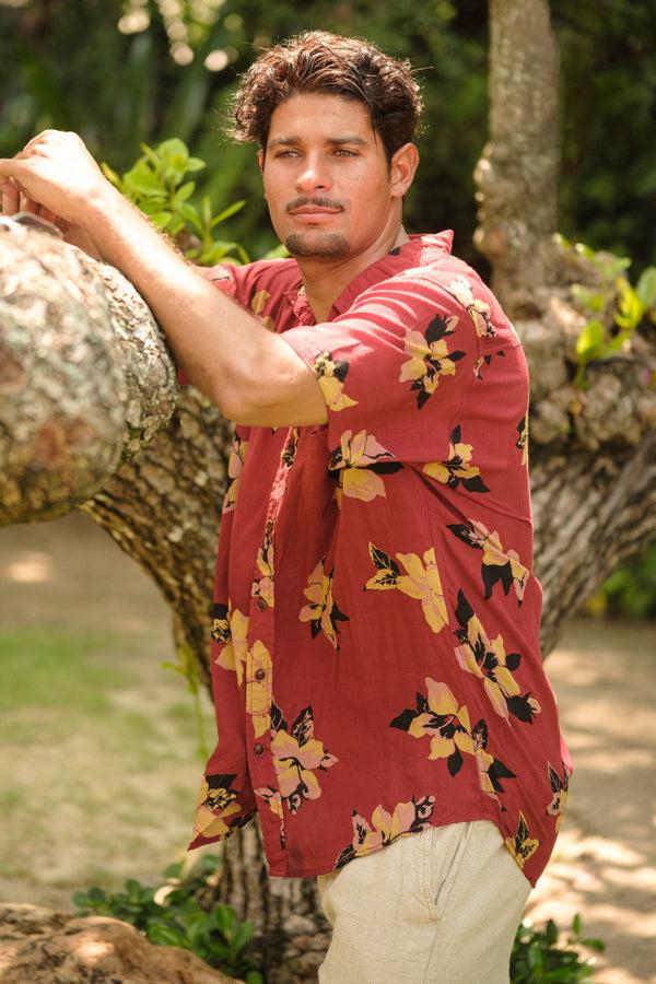 Lost In Paradise Boonga Shirt Red