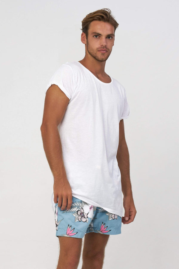Lost In Paradise Cachi Tee White