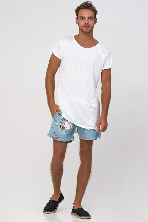 Lost In Paradise Cachi Tee White