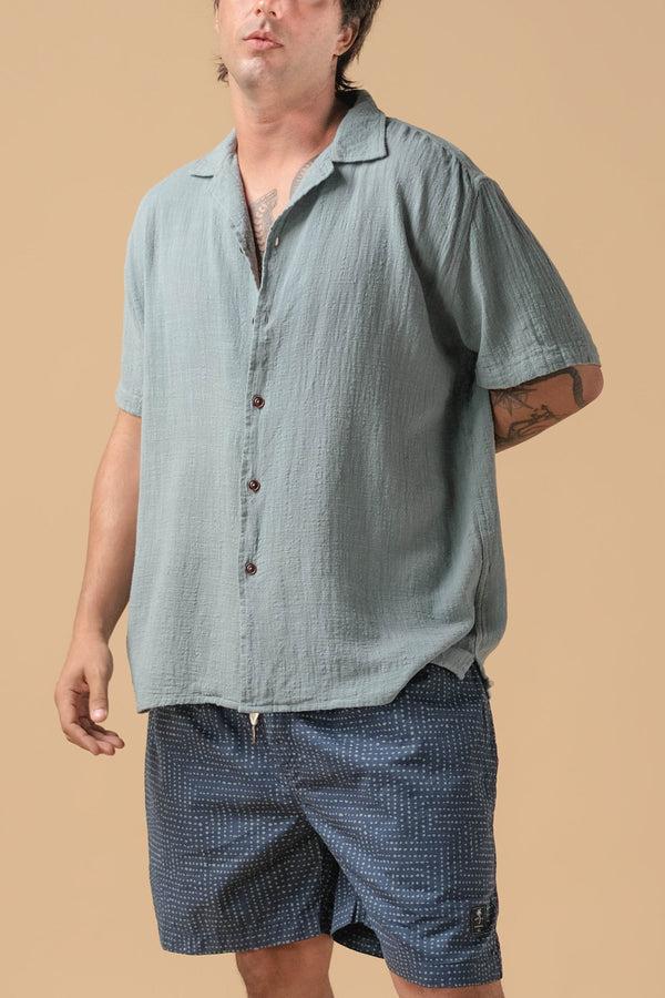 lost in paradise Chalet Shirt Light Green