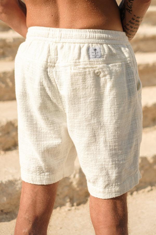 Lost In Paradise Corsica Short White