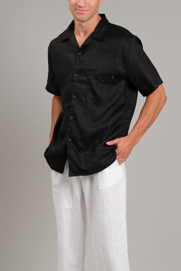 lost in paradise Cuba Shirt Black