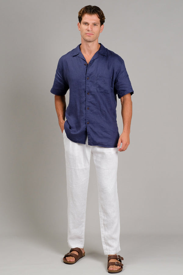 Lost In Paradise Cuba Shirt Blue