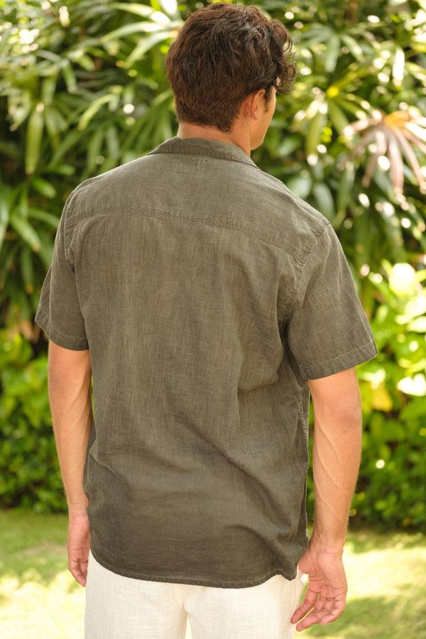 Lost In Paradise Cubano Shirt 2 Green