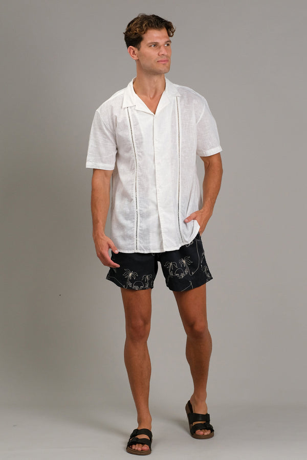 Lost In Paradise Cubano Shirt 2 White