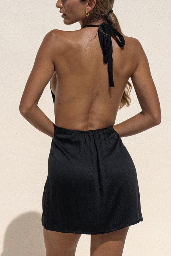 Lost In Paradise Daria Dress Black