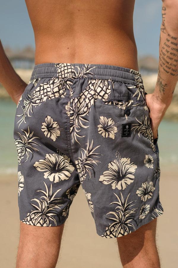 Lost In Paradise Dole Short Blue