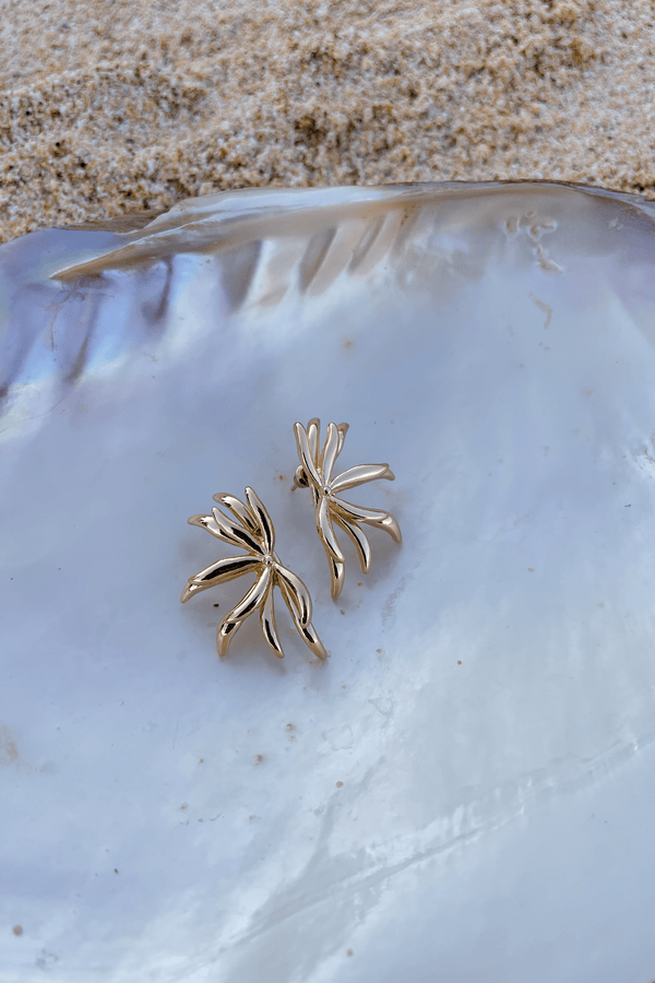 lost in paradise Elise Earrings Gold