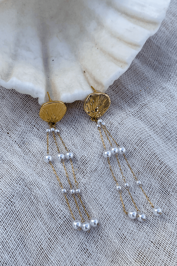 lost in paradise Enora Earrings Gold