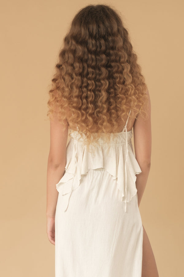 Lost In Paradise Faye Top Cream