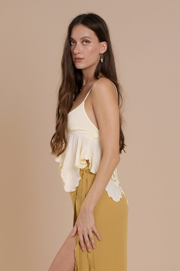 Lost In Paradise Faye Top White