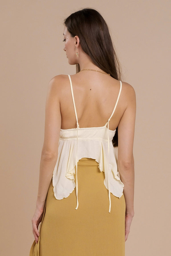 Lost In Paradise Faye Top White