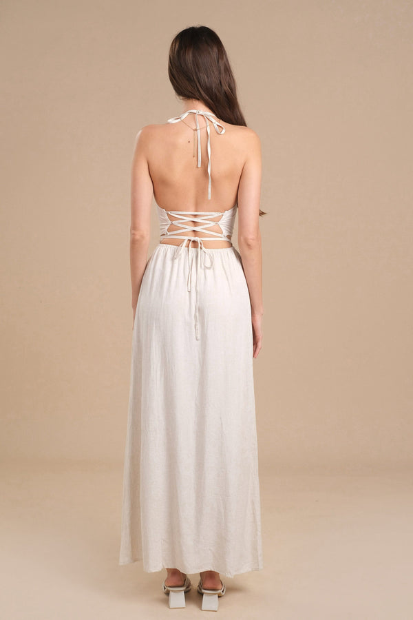 Lost In Paradise Florence Dress Cream