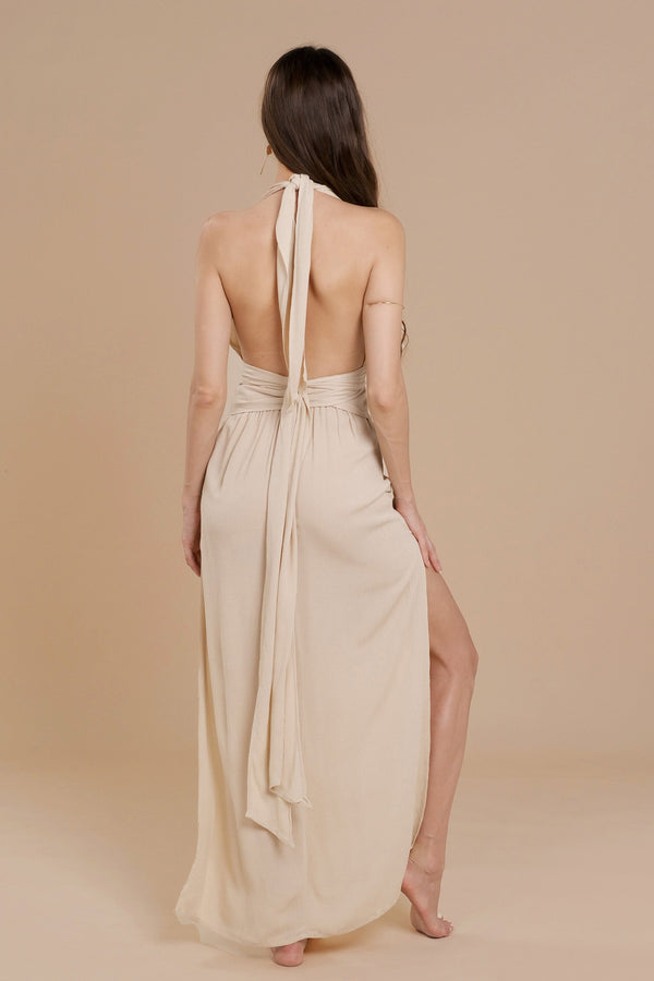 Lost In Paradise Ginny Dress Cream