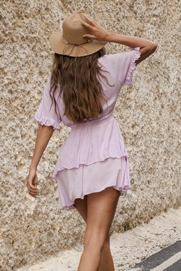 Lost In Paradise Harper Dress Purple