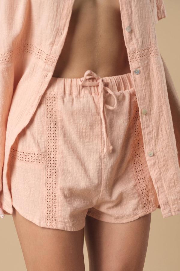 Lost In Paradise Holly Short Pink