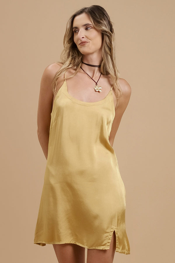 Lost In Paradise Inna Dress Yellow