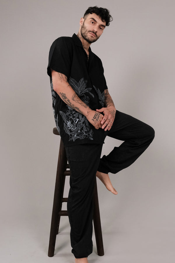 Lost In Paradise Julio Shirt Black