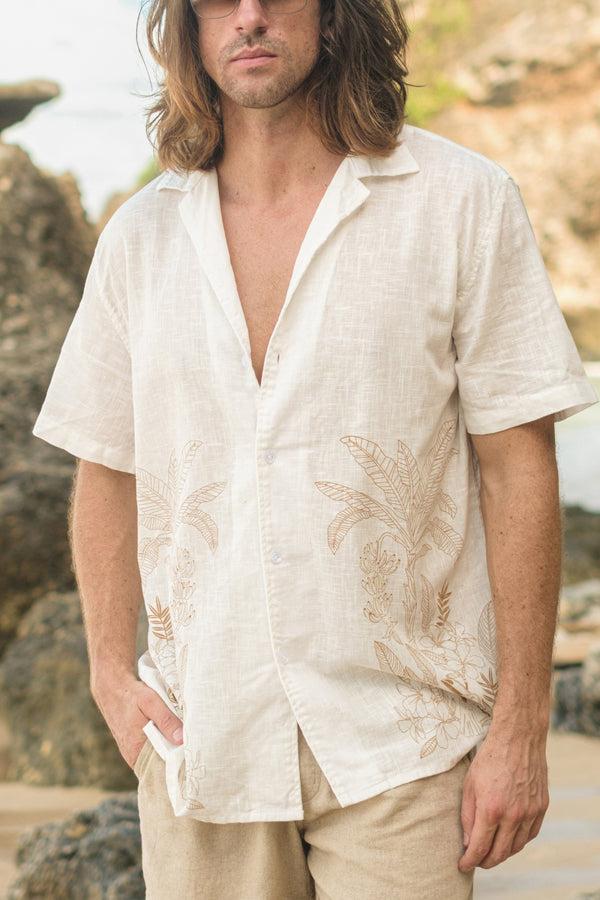 lost in paradise Julio Shirt White