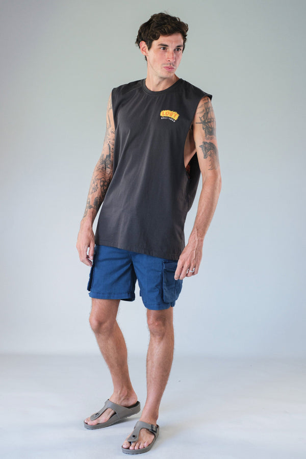 Lost In Paradise Justgo Short Blue