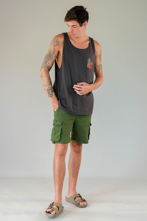 Lost In Paradise Justgo Short Green