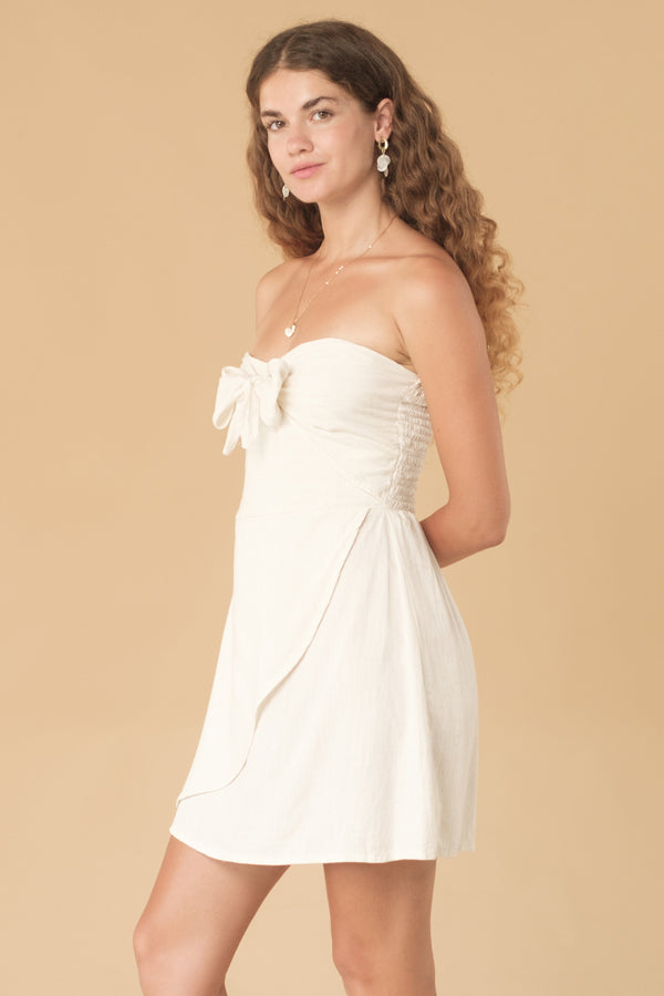 Lost In Paradise Kalina Dress Cream
