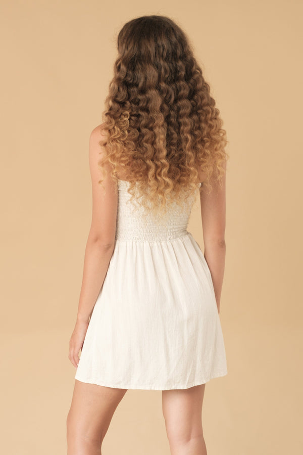 Lost In Paradise Kalina Dress Cream