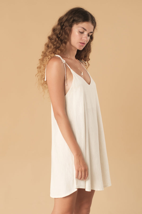 Lost In Paradise Katie Dress Cream