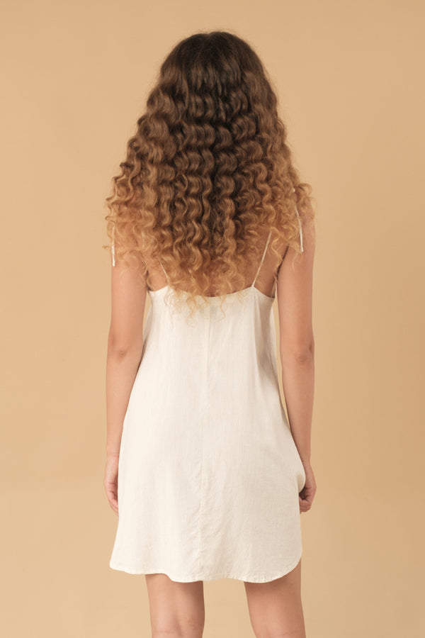 Lost In Paradise Katie Dress Cream