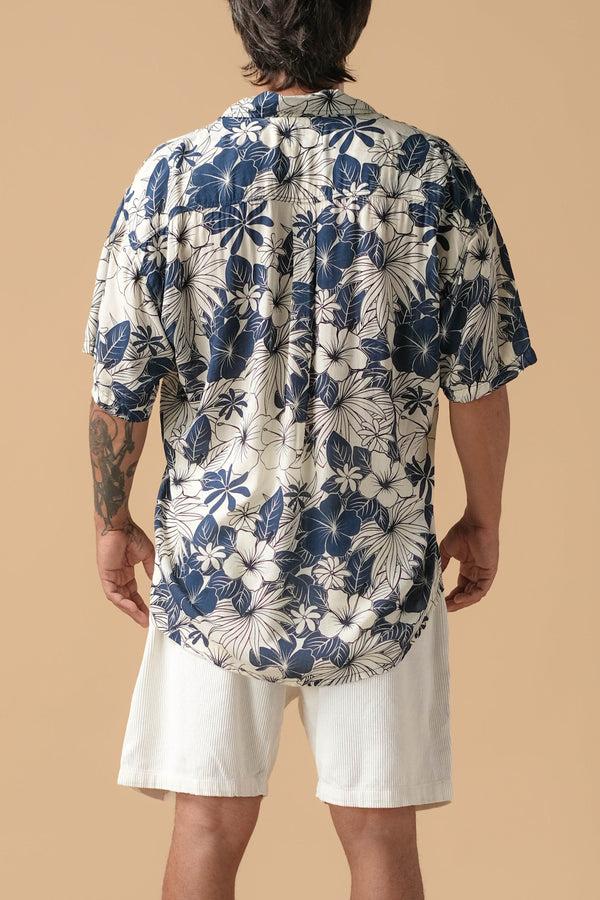 Lost In Paradise Kawela Shirt Blue