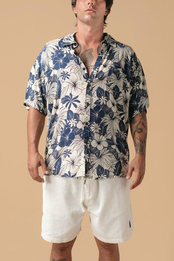 lost in paradise Kawela Shirt Blue