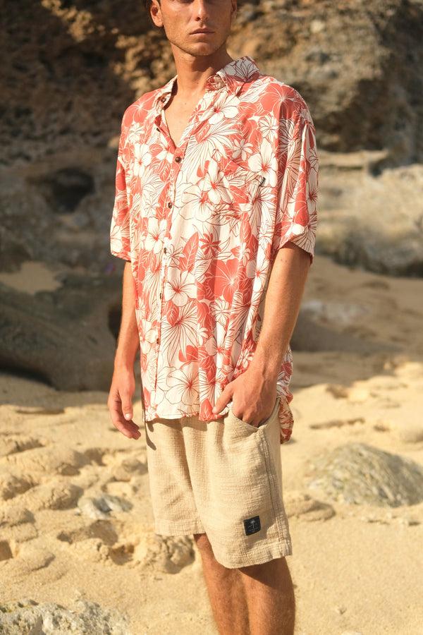 lost in paradise Kawela Shirt Red