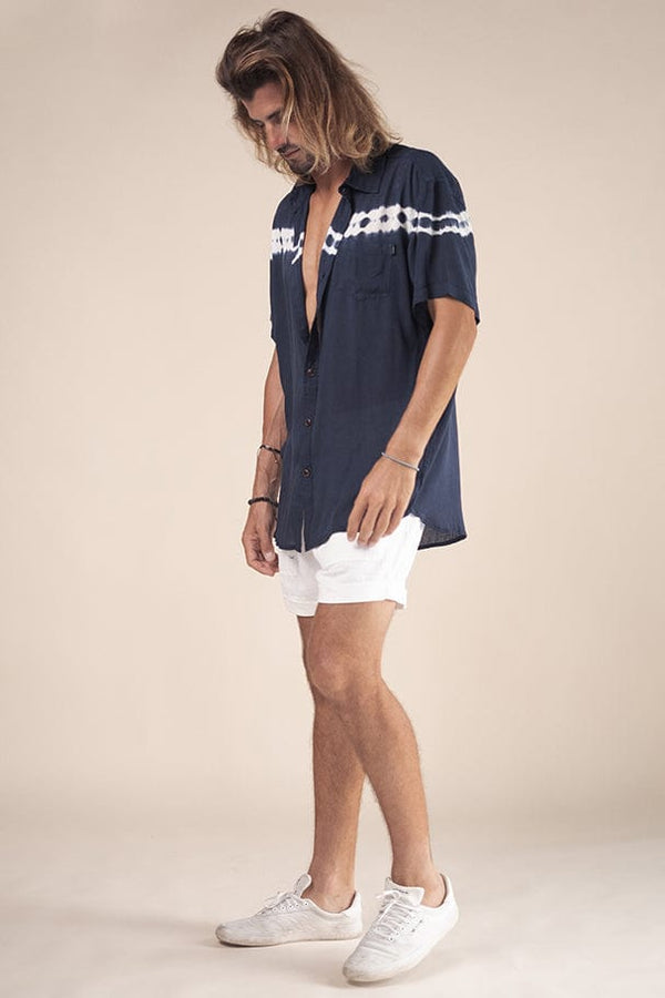 Lost In Paradise Ken Trail Shirt Blue