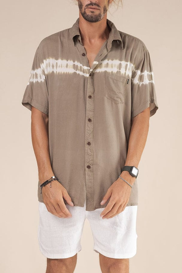 lost in paradise Ken Trail Shirt Light Brown