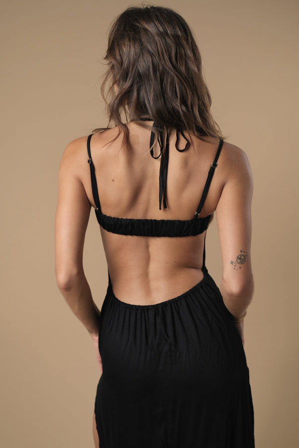 Lost In Paradise Latila Dress Black