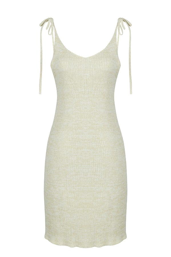 Lost In Paradise Laura Knit Dress White